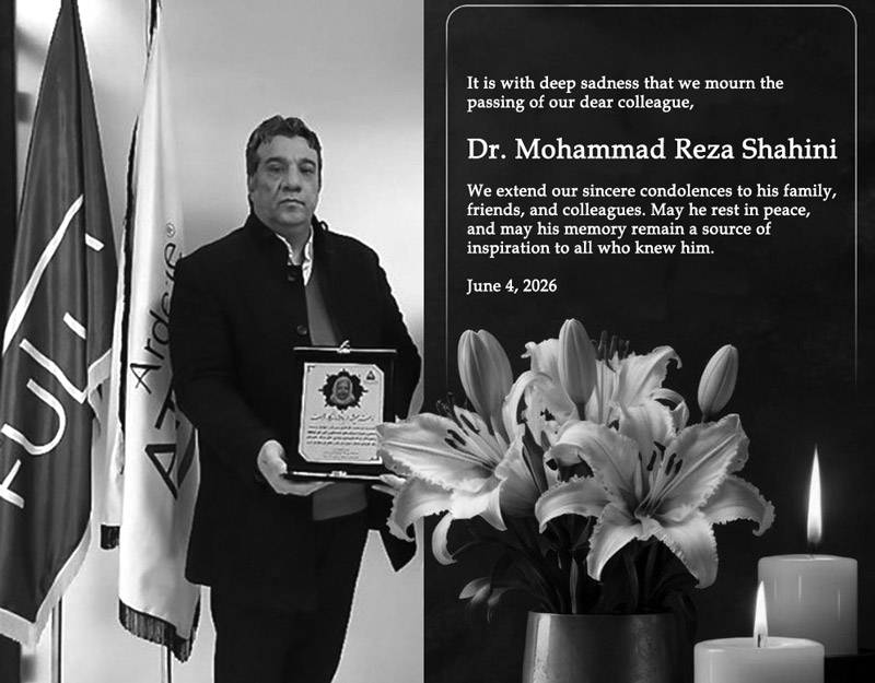 Passing of Dr. Mohammad Reza Shahini Vice President of Strategic Affairs, Pars Hayan Pharmaceutical Company